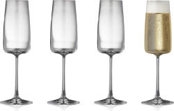 LyngbyGlas Pahare pentru șampanie Zero 300 ml 4 buc (12268) Pahar