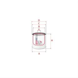 SOFIMA Filtru ulei SOFIMA S 3273 R (S 3273 R) - fixbox