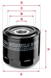 SOFIMA Filtru ulei SOFIMA S 3480 R (S 3480 R) - fixbox