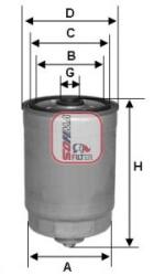 SOFIMA filtru combustibil SOFIMA S 1811 NR (S 1811 NR) - automobilus
