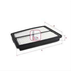 SOFIMA Filtru aer SOFIMA S 3D96 A (S 3D96 A) - fixbox