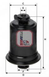 SOFIMA Filtru combustibil SOFIMA S 1775 B (S 1775 B) - fixbox