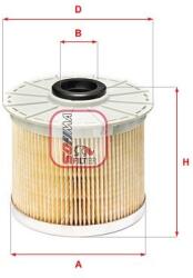 SOFIMA filtru combustibil SOFIMA S 6131 NE (S 6131 NE) - automobilus