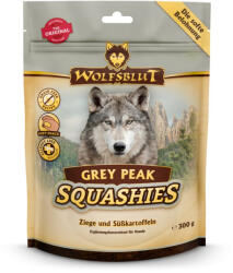 Wolfsblut Squasihes Grey Peak jutalomfalat kecske édesburgonyával 300g (WB785353)