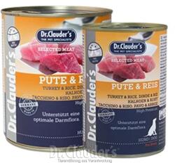Dr.Clauder's Selected Meat Konzerv 400g - pulyka rizzsel (22443000)