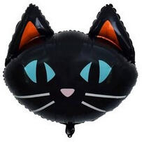 Fundrag Lufi 25" 65cm, Fekete macska, cica (LUFI634231)