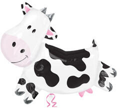 Óriás fólia lufi 30" 76cm boci, tehén, cow, 1106301 (LUFI953903)