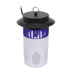 Somogyi Elektronic Home IKF 40 ventilátoros beltéri rovarcsapda, 40 m2 hatókörzet, UV-A fény, rovargyűjtő kosár, 1 x 7 W fényforrás