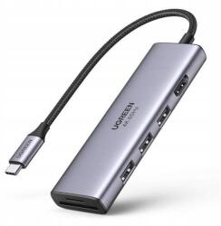 UGREEN Hub Type C-2x Usb 3.2 Hdmi Sd Tf Type C 100W