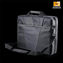 Advance Acoustic notebook táska - basicline 16" (max. : 16", vállpánt, fekete)