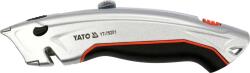 TOYA YT-75201 Trapéz Pengés Visszahúzható Kés - 3 db Trapéz Pengével (YT-75201) (YT-75201)
