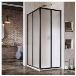 RAVAK Supernova SRV2-80 195 S zuhanykabin fekete+grape (14V403O2ZG) - groszmann