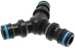 Cellfast ERGO T Elosztó Kerti Slaghoz 1/2", 3/4", 3/8" PVC Gyorscsatlakozóval (CELF-53-205)