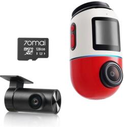 70mai X800 4K SET RC Cervena + SD 128GB (X800128GB_R+RC)