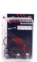 Iron Claw Performance Round Head horog méret1/0/3, 5g / 4db (9422103)