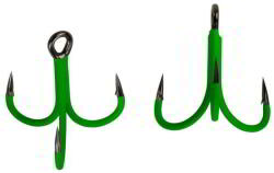 MadCat A-STATIC TREBLE 6x HOOK 1/0 4PCS (SVS55956)