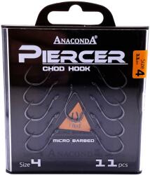 Anaconda Piercer ChodHook mikroszakállas / méret 4 / 11db (2400304)