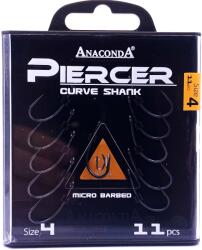 Anaconda Piercer CurveShank mikroszakállas /méret 4 / 11db (2400204)
