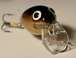 Mike's Wobbler Manufaktúra Mike's Mamut wobbler 50 mm 10 gr Black Gold Fekete - Arany felúszó floating (MAM-F-FA)