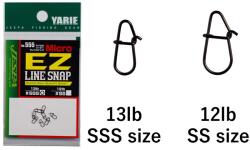 Yarie Jespa Kapocs Yarie 555micro Ez Line Snap 13Lb Ss (Y555EZSS)