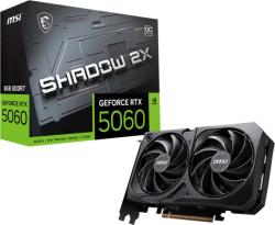 MSI GeForce RTX 5060 SHADOW 2X OC 8GB GDDR7 128bit (G5060-8S2C) Videokártya