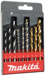 Makita SET 9 BURGHIE METAL BETON LEMN CYL 5-8MM (D-08660 (D-71962)) Burghiu