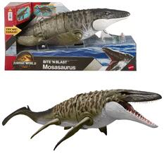 Mattel Jurassic World Bite ‘N Blast Mosasaurus dinoszaurusz akciófigura (JCH00) (JCH00)
