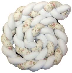 Blossom Bay Обиколник Blossom Bay - 330 cm, бял с цветя (ob-3-L-1-1-20) - ozone