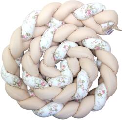 Blossom Bay Обиколник Blossom Bay - 330 cm, бежов с цветя (ob-3-L-5-5-20) - ozone