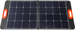 Heron 8896880 napelemes panel, összecsukható, 100W, MC4, USB, 8896800 8896801 hordozható áramforrások töltéséhez (8896880)
