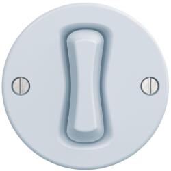 Kliklap - Comutator unipolar retro fără ramă nr. 1 albastru (KA0019)