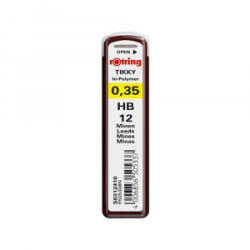 rOtring Ironbél 0, 35mm, HB 12 db/dob Tikky (NRR0312410) (NRR0312410)