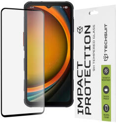 Techsuit - 111D Teljes Borítású / Teljes Ragasztású Üvegfólia - Samsung Galaxy Xcover7 Pro - Fekete üvegfólia
