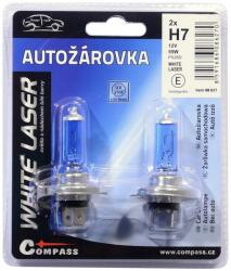 COMPASS 12V H7 55W PX26d WHITE LASER 2db (08627)