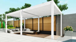  SUN ELEGANCE 3x6 m Fehér terasz pergola