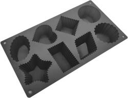 Vergionic 8006 Szilikon desszertforma, 8 db (ver8006)