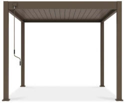  SUN ELEGANCE 3x3 m Taupe szürke terasz pergola