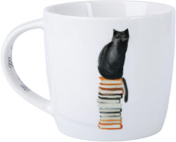 Maxwell & Williams Maxwell & Williams, 400 ml Marc Martin Feline Friends macska és könyvek (DX1215)