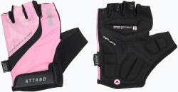 ATTABO Manuși de ciclism pentru femei ATTABO Kinu Pro WMNS shock absorbing system różowy/czarny