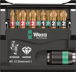 Wera Bit-Check 12 Diamond 1 Wera bitkészlet (05 057421 001)