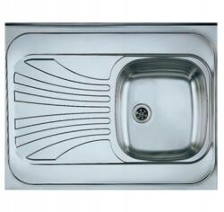 Royal Sanitary Acél Mosogató Csaptelep 80X60 Szifon Ajándék (ZLEW ALV JK 60X80(1))