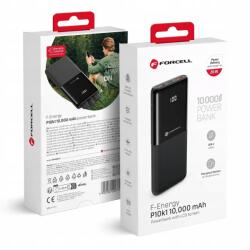 Powerbank Forcell F-Energy P10k1 Pd QC3.0 3A 20W 10000 mAh fekete (P10k1)