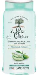 Le Petit Olivier Tisztító micellás sampon aloe verával és zöld teával, LE PETIT OLIVIER, 250 ml