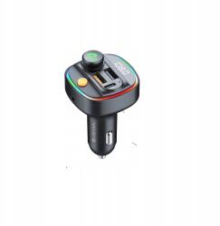 DEVIA Fm bluetooth transmitter Pd autós töltő 30W 2xUSB (BRA014311)