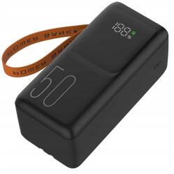 Tracer Powerbank Gyors Erős Usb-c Lightning 50000mAh Pd Qc 3.0 22.5W kábelek (TRABAT47370)