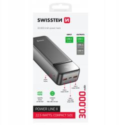 SWISSTEN Powerbank 30000mAh 22, 5W Powerbank Usb-c Usb-a (22013948)