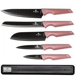 Berlinger Haus Késkészlet mágneses tartókkal 6 db I-Rose Edition-KOPIE (P00004)