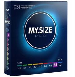 My Size Latex óvszerek My. size Pro 69 mm 3 darab nagyobb méret (4025838403690)