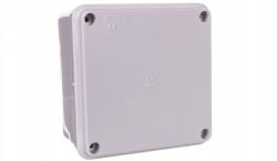 Elettrocanali Falra szerelhető doboz sima fedéllel 410 sorozat IP56 100x100x50 szürke EC410C4 (EC410C4)