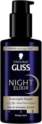 Schwarzkopf Kezelő szérum nagyon sérült és száraz hajra, Schwarzkopf Gliss Night Elixir Overnight Repair, 100 ml